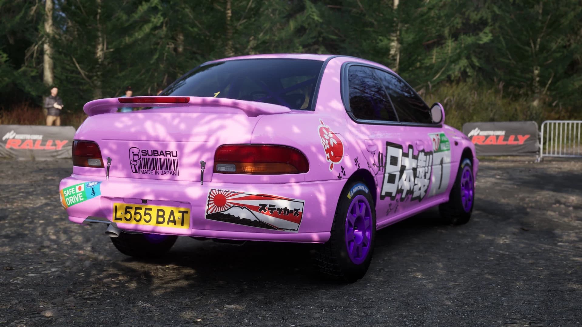 Pink Power livery for Subaru Impreza S3 in Assetto Corsa Rally – screenshot 3 of 3