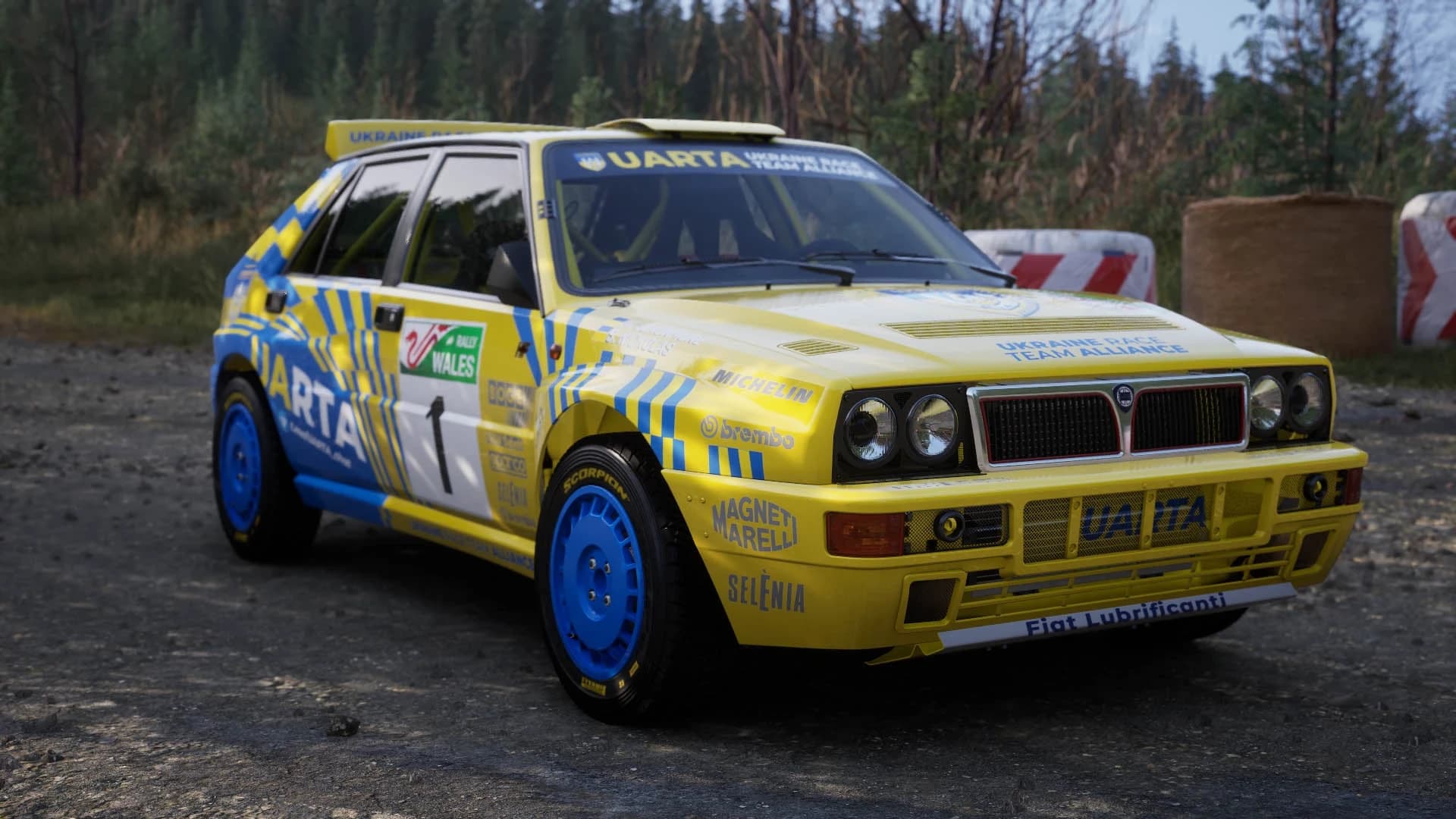 UARTA by MAX livery for Lancia Delta Integrale Evoluzione in Assetto Corsa Rally – screenshot 1 of 3